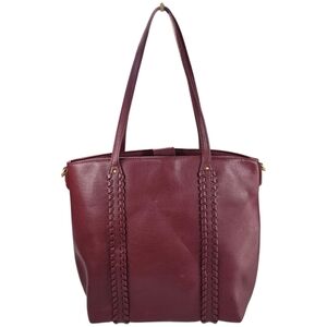 Style & Co‎ Whipstitch Braided Faux Leather Tote Bag